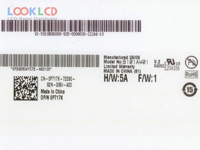 B101AW01 V2 HW5A